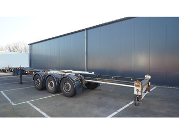 Semi-remorque porte-conteneur/ Caisse mobile Renders 3 AXLE EXTENDABLE CONTAINER TRANSPORT TRAILER: photos 4