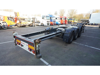 Semi-remorque porte-conteneur/ Caisse mobile Renders 3 AXLE EXTENDABLE CONTAINER TRANSPORT TRAILER: photos 5