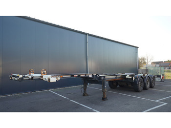Semi-remorque porte-conteneur/ Caisse mobile Renders 3 AXLE EXTENDABLE CONTAINER TRANSPORT TRAILER: photos 2
