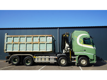 Camion grue Volvo FH 540 8X2 HOOKARM SYSTEM WITH PALFINGER PK 20002 CRANE: photos 4