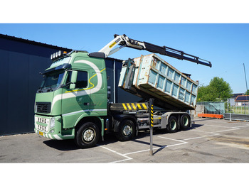 Camion grue Volvo FH 540 8X2 HOOKARM SYSTEM WITH PALFINGER PK 20002 CRANE: photos 2