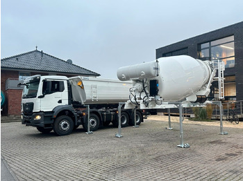 Camion malaxeur MAN TGS 41.480 8x4 WECHSELSYSTEM KIPPER+MISCHER: photos 4