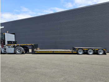 Semi-remorque surbaissé MEUSBURGER MPG 3 / LOW BED / EXTENDABLE / 3 x STEERING AXLE: photos 4