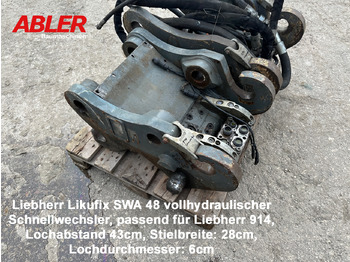 Attache rapide LIEBHERR