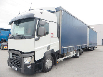 Camion à rideaux coulissants RENAULT T 480