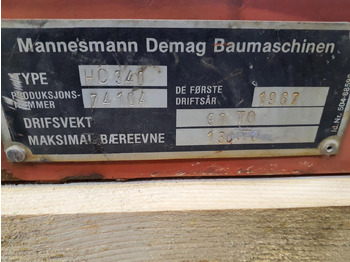 Cabine pour Grue mobile Terex HC upper cabin: photos 5