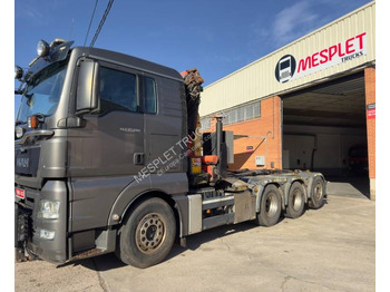 Camion ampliroll MAN TGX 35.480