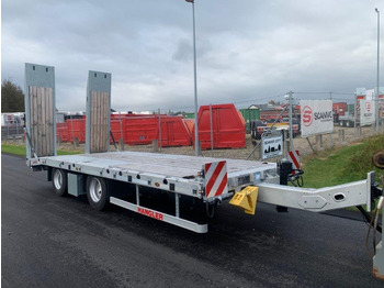 Remorque porte-engin surbaissée Hangler TPS-H 210 Jumbo-Z - 20 ton hydr. ramper: photos 2