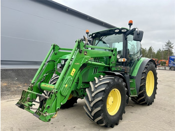 Tracteur agricole John Deere 6125 R AUTOPOWER ETUKUORMAAJALLA: photos 2