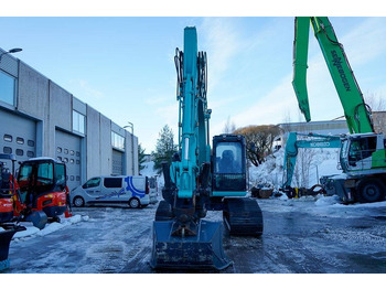 Pelle sur chenille Kobelco SK140SRLC-5 Suoalusta High Chassis: photos 3