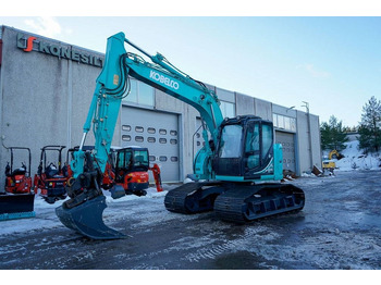 Pelle sur chenille Kobelco SK140SRLC-5 Suoalusta High Chassis: photos 2