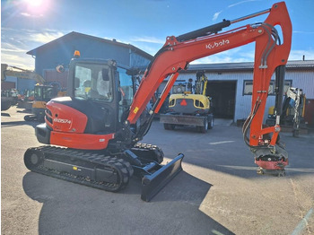 Mini pelle Kubota KX057-4 PYÖRITTÄJÄLLÄ, 1-OMISTAJA: photos 5