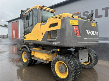 Pelle sur pneus Volvo EW160D PYÖRITTÄJÄLLÄ: photos 2