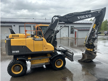 Pelle sur pneus Volvo EW160D PYÖRITTÄJÄLLÄ: photos 5