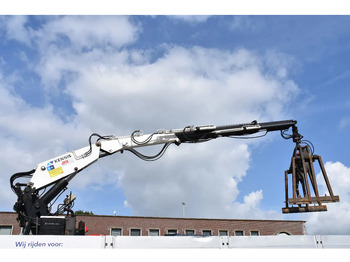 Semi-remorque plateau Pacton TPD.348 + KENNIS R 16 (3x) - LIFT AS - 2 x STUURAS - HYDRAULISCHE STEUNPOTEN - SAF ASSEN - SCHIJFREMMEN - NETTE STAAT -: photos 5