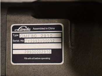 Moteur hydraulique pour Engins de chantier neuf LINDE CMF80 2910: photos 4