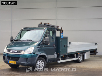 Fourgon plateau Iveco Daily 40C18 3.0L Kraanwagen Open Laadbak Hyya 017T 1320KG 3,5t Trekhaak Airco 180PK Kraan Cran Kranwagen Crane Pritsche Pickup Open Bo: photos 2