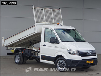 Utilitaire benne MAN TGE 3.180 Kipper Dubbellucht 3,5t Trekhaak Airco Cruise Euro6 Tipper Benne Kieper 2m3 Airco Trekhaak Cruise control: photos 3
