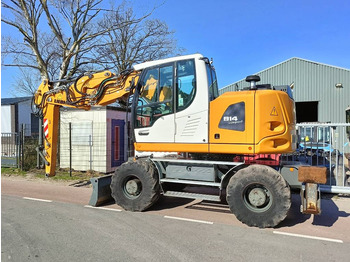 Pelle sur pneus Liebherr A 914 compact mobiele graafmachine excavator 18Ton: photos 2