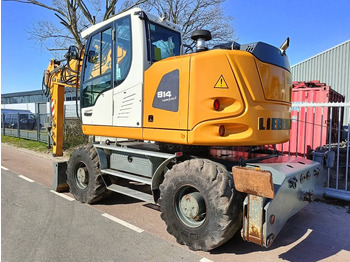 Pelle sur pneus Liebherr A 914 compact mobiele graafmachine excavator 18Ton: photos 3