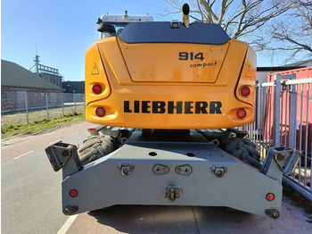Pelle sur pneus Liebherr A 914 compact mobiele graafmachine excavator 18Ton: photos 4