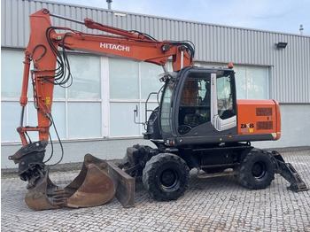 Pelle sur pneus Hitachi ZX 140 W-3: photos 3 Pelle sur pneus Hitachi ZX 140 W-3: photos 3