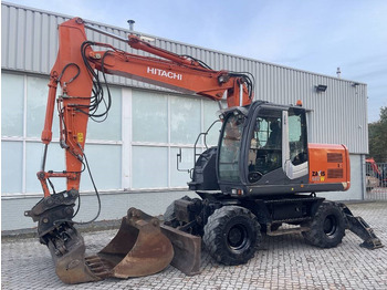 Pelle sur pneus Hitachi ZX 140 W-3: photos 2 Pelle sur pneus Hitachi ZX 140 W-3: photos 2