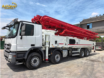 Camion pompe Putzmeister Putzmeister  M56-4RZ Actros 4141Mercedes-Benz Concrete pump truck 【ACHIEVE】TOP CONDITION!!!: photos 2