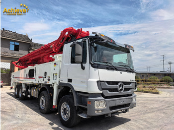 Camion pompe Putzmeister Putzmeister  M56-4RZ Actros 4141Mercedes-Benz Concrete pump truck 【ACHIEVE】TOP CONDITION!!!: photos 3