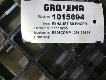 Silencieux LIEBHERR