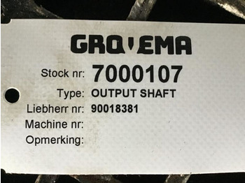 Essieu et pièces neuf Liebherr Output Shaft: photos 3