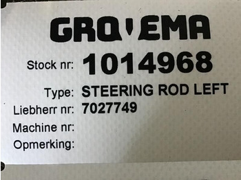 Commande de gouvernail LIEBHERR