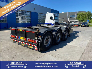 Semi-remorque porte-conteneur/ Caisse mobile BROSHUIS