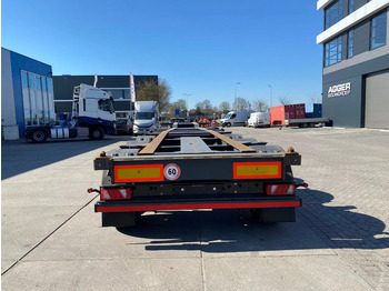 Semi-remorque porte-conteneur/ Caisse mobile Kögel S24-2 Container Chassis / SAF + Disc / 1x Extendable / 1x Lift Axle: photos 2