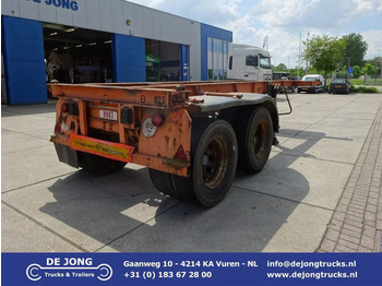 Semi-remorque porte-conteneur/ Caisse mobile VAN HOOL 20'