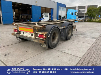 Semi-remorque porte-conteneur/ Caisse mobile VAN HOOL 20'
