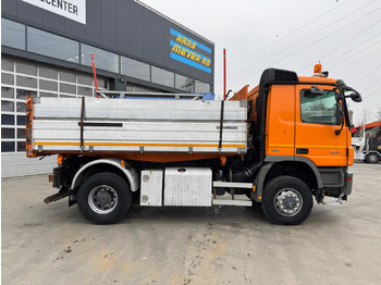Camion benne MERCEDES Actros 1841 4x4 mit Schneeplfug: photos 4