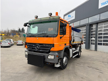 Camion benne MERCEDES Actros 1841 4x4 mit Schneeplfug: photos 2