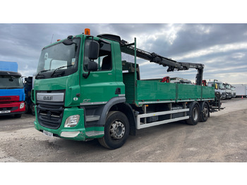 Camion plateau, Camion grue Daf CF 310: photos 2