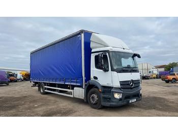 Camion à rideaux coulissants MERCEDES-BENZ Antos 1824