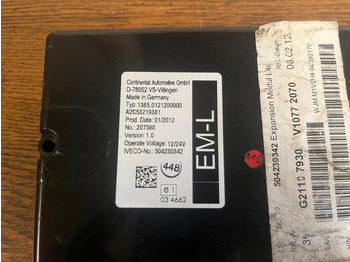 Bloc de gestion IVECO Continental EM-L Steuergerät 504230342: photos 3