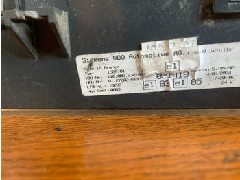 Panel de instrumentos pour Camion MAN Kombiinstrument Tacho 81272026133: photos 2