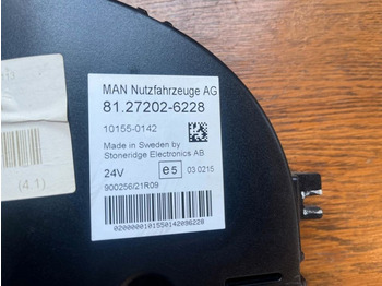 Panel de instrumentos pour Camion MAN Kombiinstrument / Tacho 81272026228: photos 2