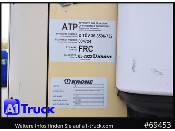 Semi-remorque frigorifique KRONE SDR 27 Carrier 1950 Mt. Doppelstock Lift,: photos 5