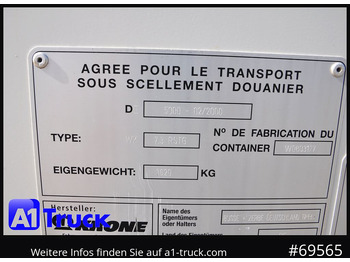 Carrosserie fourgon KRONE Wechselbrücke BDF 7,45 Koffer, Textil 2750mm innen, 20 x vorhanden: photos 5 Carrosserie fourgon KRONE Wechselbrücke BDF 7,45 Koffer, Textil 2750mm innen, 20 x vorhanden: photos 5