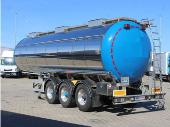 Semi-remorque citerne Feldbinder FELDBINDER tsa 32.3, NO ADR, 32m³, LIFTING AXLE: photos 4