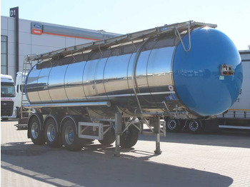 Semi-remorque citerne Feldbinder FELDBINDER tsa 32.3, NO ADR, 32m³, LIFTING AXLE: photos 2