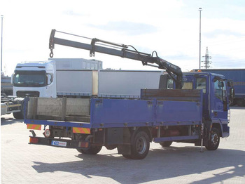 Camion plateau, Camion grue Iveco EUROCARGO 100E17, EURO 3, HYDRAULIC ARM HIAB 035-2: photos 4