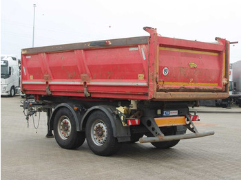 Remorque benne Meiller MZDA 18/22 B, AXLES SAF, 13m³, THREESIDED: photos 4