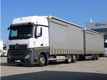 Camion à rideaux coulissants MERCEDES-BENZ Actros 2542